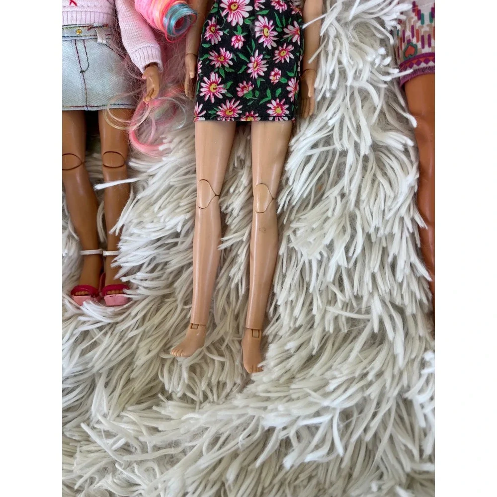 Rainbow High Kia Hart Barbie Christie Mixed Fashion Doll Lot‎ of 3 Custom OOAK
